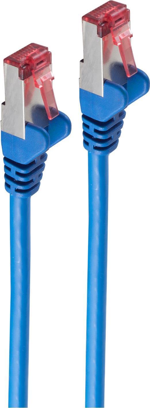 Cavo patch di Shiverpeak S/FTP Cat.6A Blue 0.15m
