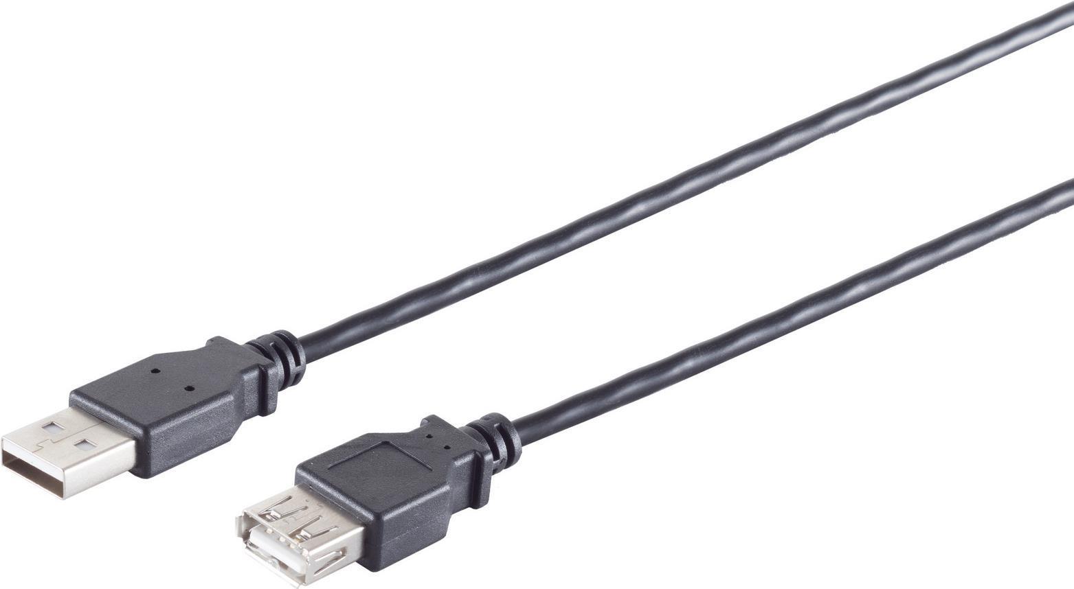 Connettività massima S/Connth USB LUBRIZIONE ALTA SPECIA 2.0 una spina su una presa USB 2.0 nero 18 m (13-24185)