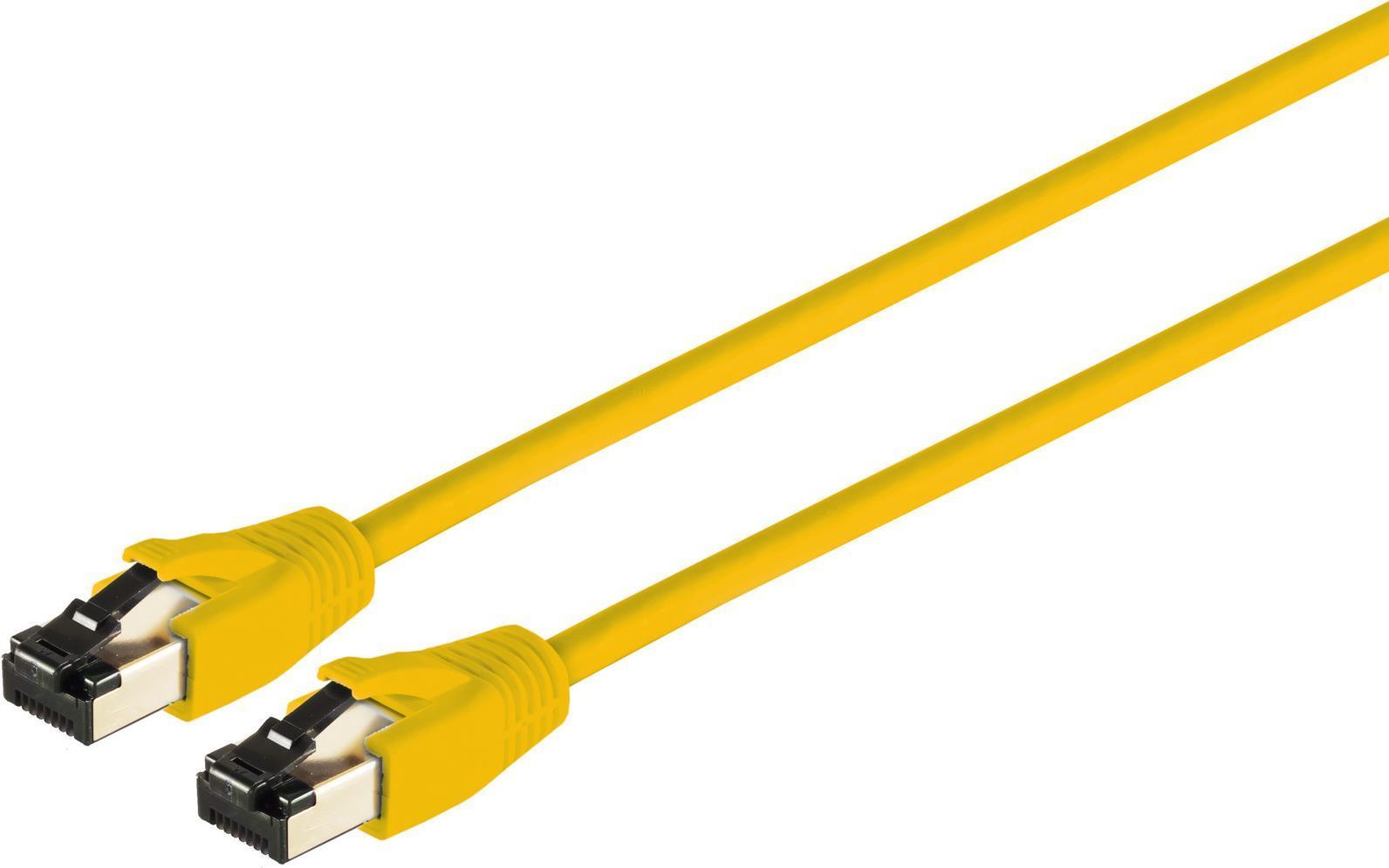 Cavo di rete S-Conn 08-41072 giallo 10 m Cat8.1 F/FTP (FFTP) (08-41072)