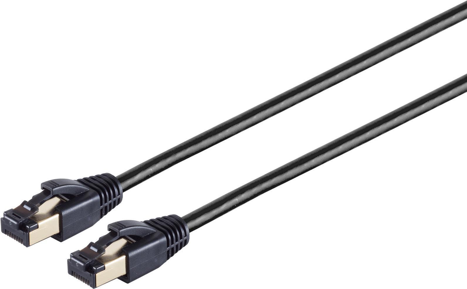 S/CONN massima connettività cavo di rete cavo patch cat. 8.1 F/FTP PIMF LSZH nero 150 m (08-41085)
