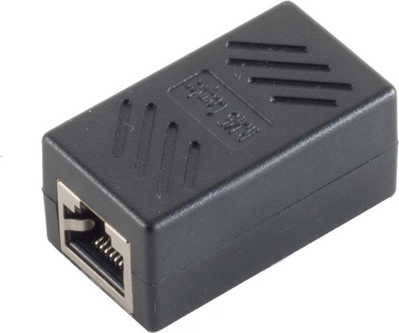 S/Conn Adattatore massimo Connettività Connessione patch modulare Cat. 6A Connettore cavo Doppio socket RJ45 completamente sch