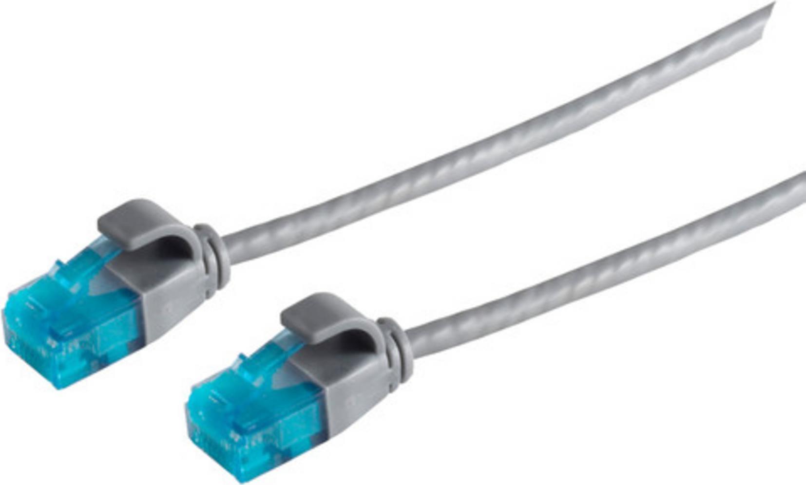 S-Conn 08-22050 U/UTP (UTP) Cavo di rete Cat6 grigio da 5 m (08-22050)