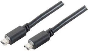Cavo SHIVERPEAKS BASIC-S USB 3.1, Connector-C-Connector 1,5 M, 3,1 C Plug-3.1 C Plug, USB Standard: USB 3.1, -1 Piece (BS77140-