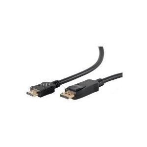 SHIVERPEAKS BASIC -S - VIDEO / AUDIOCABEL - DisplayPort / HDMI - DisplayPort (M) a HDMI (M) - 1,0m - Scherzata - Scheda (BS7749