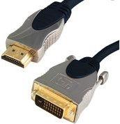 SHIVERPEAKS Fröhlich + Walter Professional - Cavo video - HDMI / DVI - HDMI, 19 -PIN (M) - DVI -D (M) - 2 M - Isolamento tripl