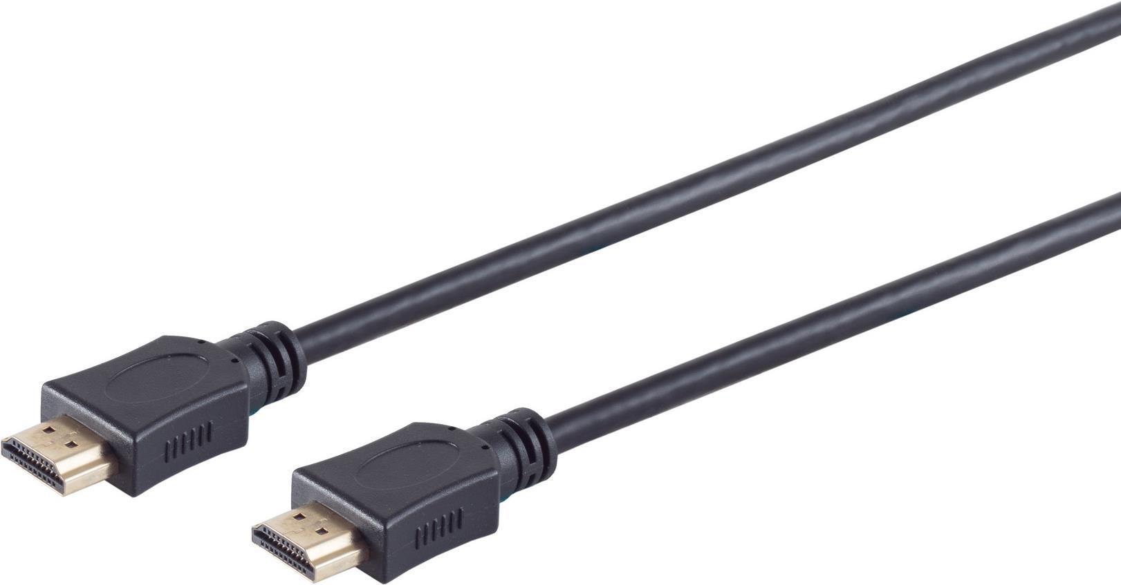 High Speed HDMI cable, UHD, BC, black,