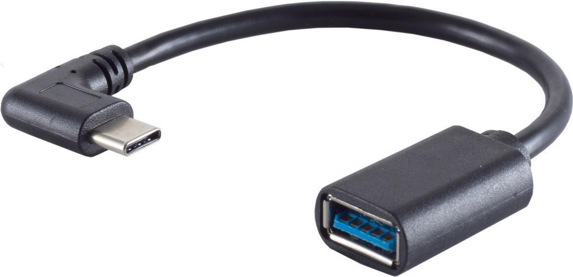 Adattatore di connettività massima S/Conn plug di tipo C USB 3.0 su USB A Socket 90 OTG (13-30010)