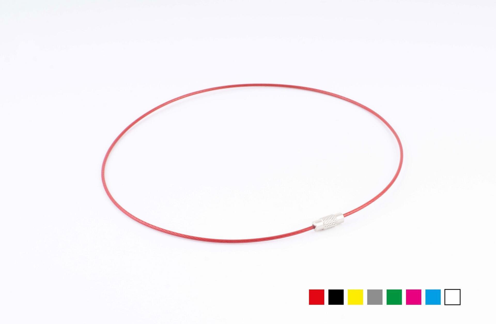 Cavo in acciaio S/CONN per massima connettività avvitabile 8 pezzi colorato 40 cm (18-99002)