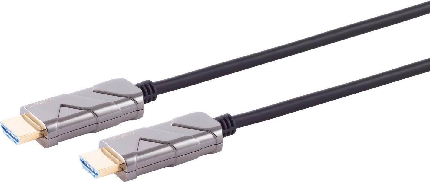 Massima connettività S/CONN Cavo di collegamento HDMI-cavo HDMI ottico Rev1 10K 5 m (30-55055)