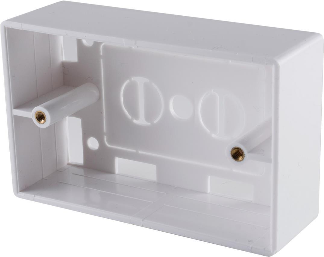 shiverpeaks -BASIC-S--Custodia per montaggio su superficie Keystone bianca (BS08-10110)
