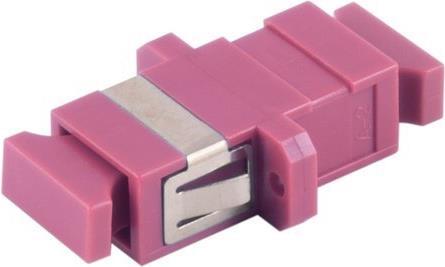shiverpeaks -BASIC-S connettore in fibra ottica SC-SC simplex viola (BS07-60053)