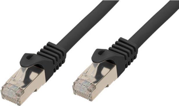 Cavo patch S/FTP Cat 7 nero 20,0 m