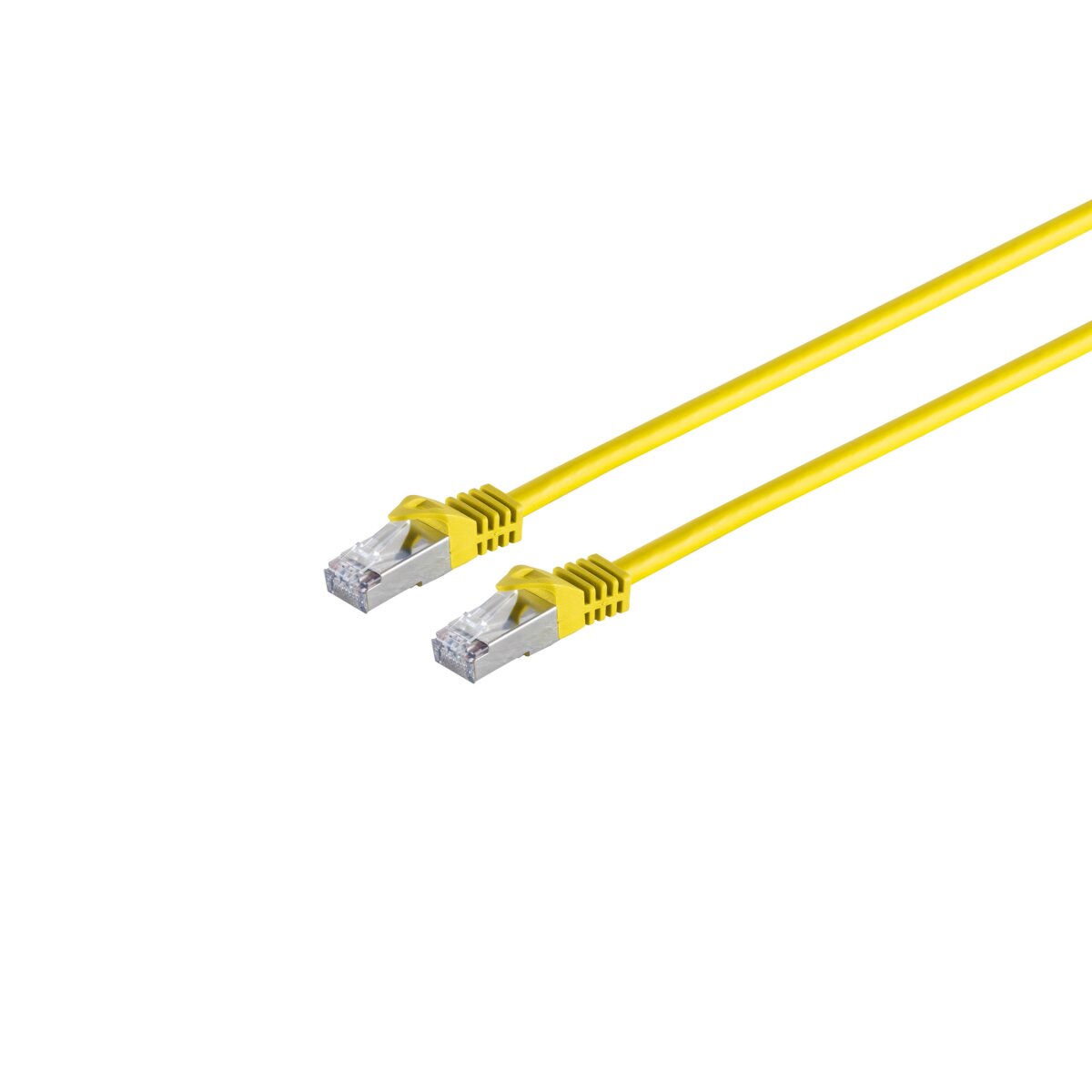 Cavo patch S/FTP Cat 7 giallo 3,0 m