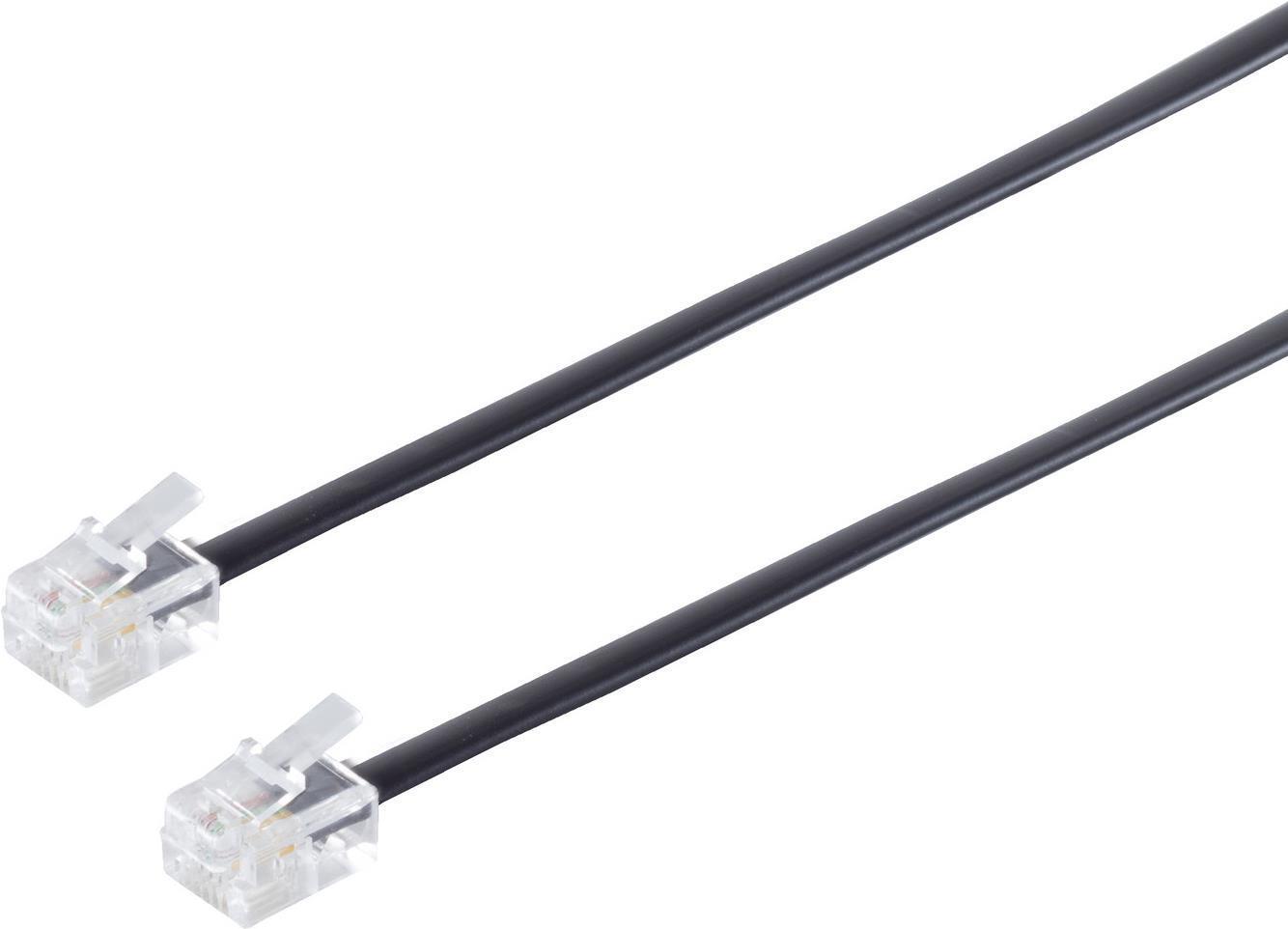 â€¢ Western-Stecker 6/4 auf Western-Stecker 6/4