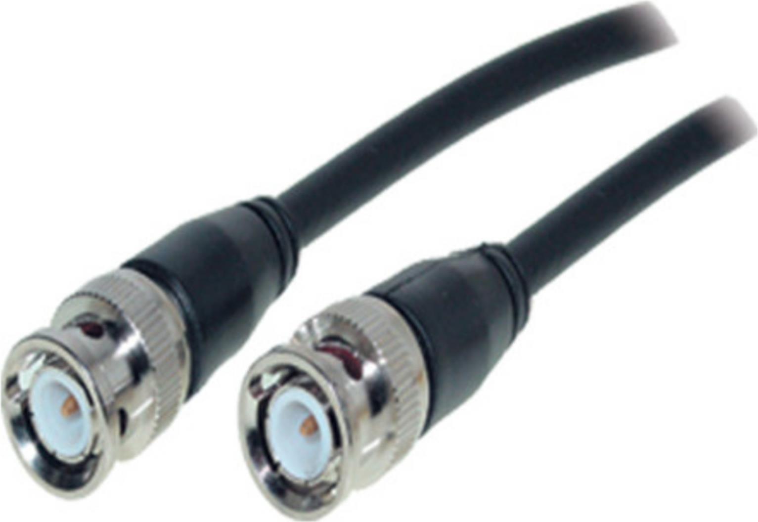 Connettore BNC Audio/ Video BNC Audio/ Video di connettività sul connettore BNC, RG 59, 75 ohm, 0,5 m (77600)