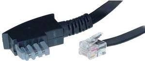 cavo telefonico shiverpeaks BASIC-S nero 60 m - per il mercato D / L - 1 pezzo (BS70166)
