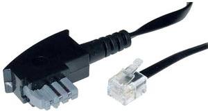cavo telefonico shiverpeaks BASIC-S nero 100 m - per il mercato D / L - 1 pezzo (BS70120-6/2)