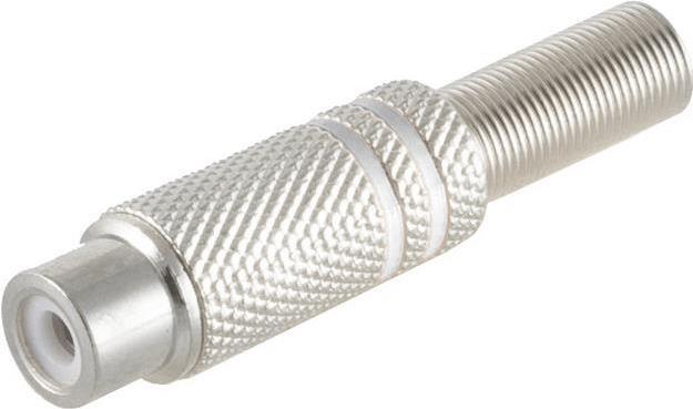 shiverpeaks BS52001-W connettore cavo RCA acciaio inossidabile (BS52001-W)