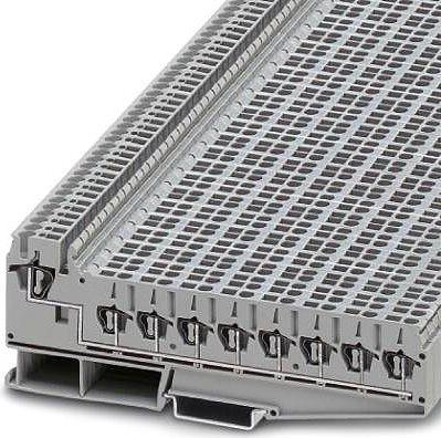 Phoenix Contatta ZPV 1.5/2.5 (8/1) 3031047 Numero polo distributore potenziale: 2 0,14 mm² 2,5 mm² grigio - 1 pezzo (3031047)