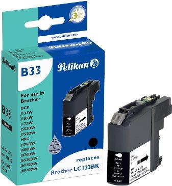 Pelikan Tinte f?r Brother LC123BK