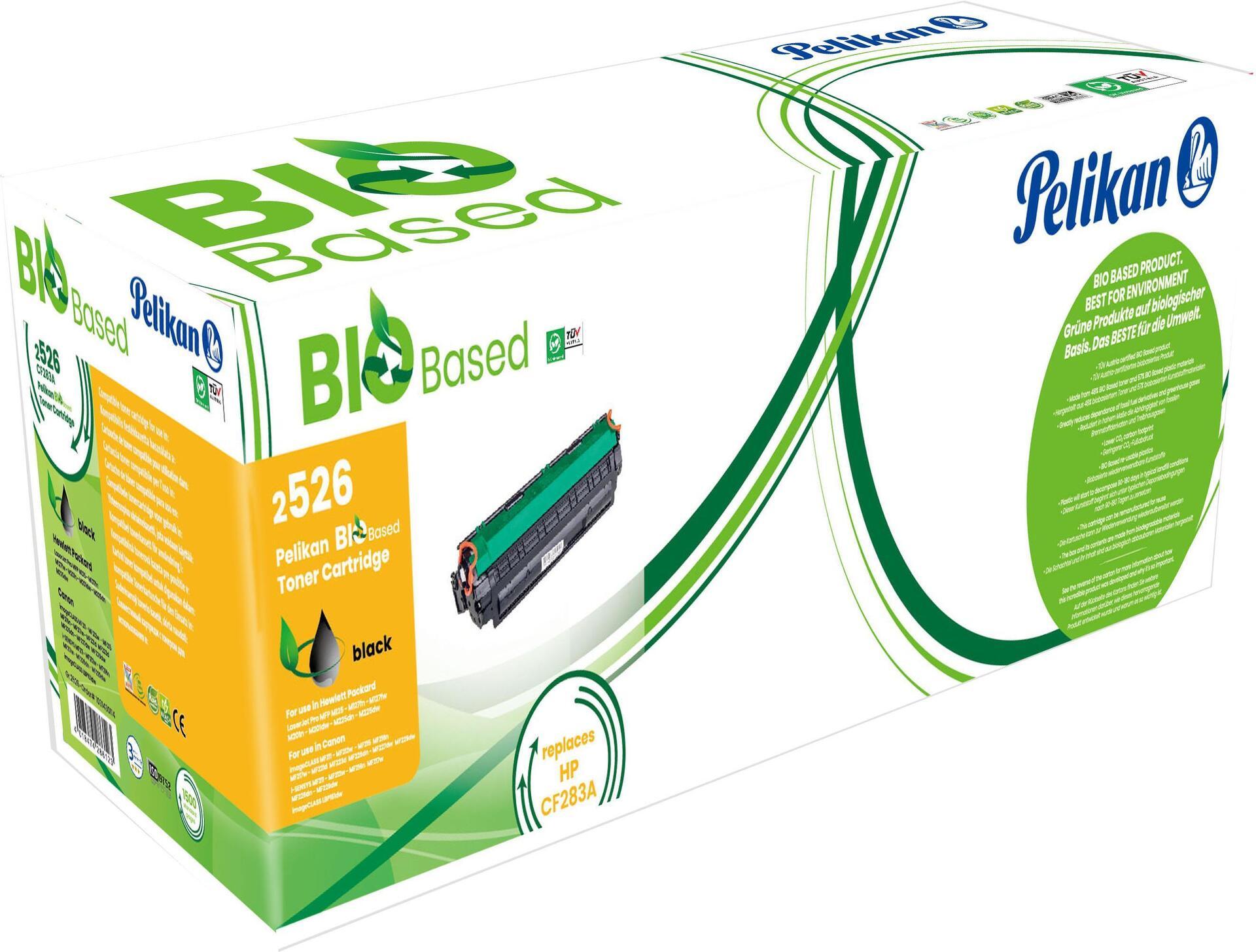 Toner ECO a base biologica 83A CF283A nero
