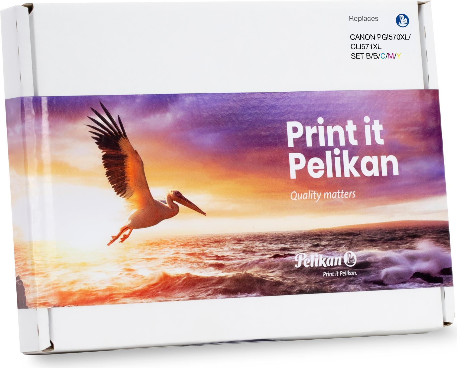 Toner CLI 570XL/571XL Confezione multipla B/B/C/M/Y