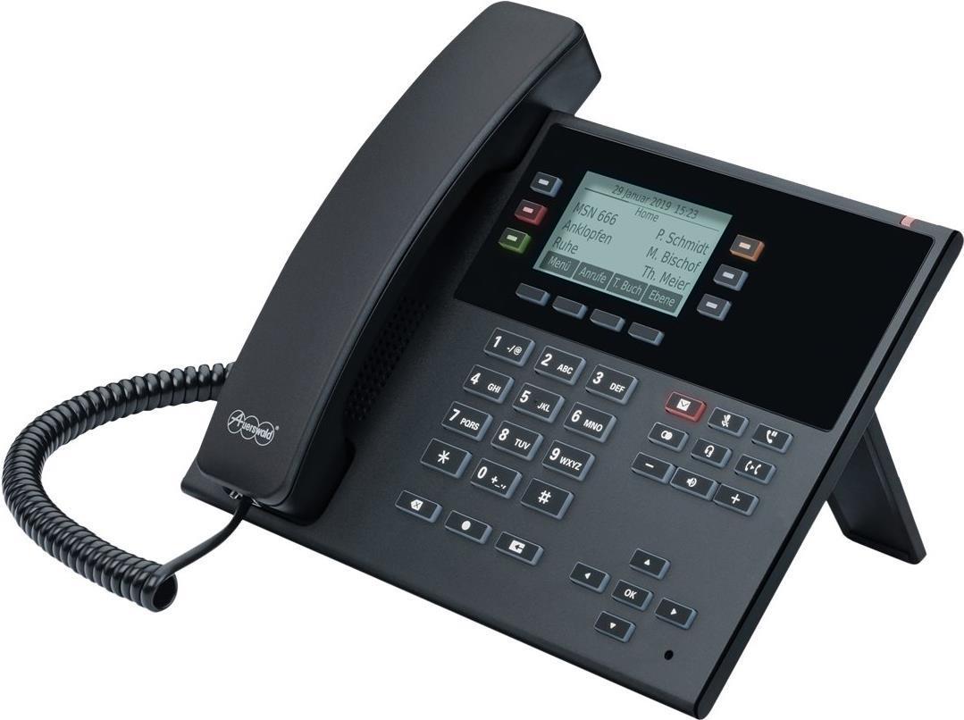 Telefono SIP Auerswald COMfortel D-210, con possibilitÃ  di espansione