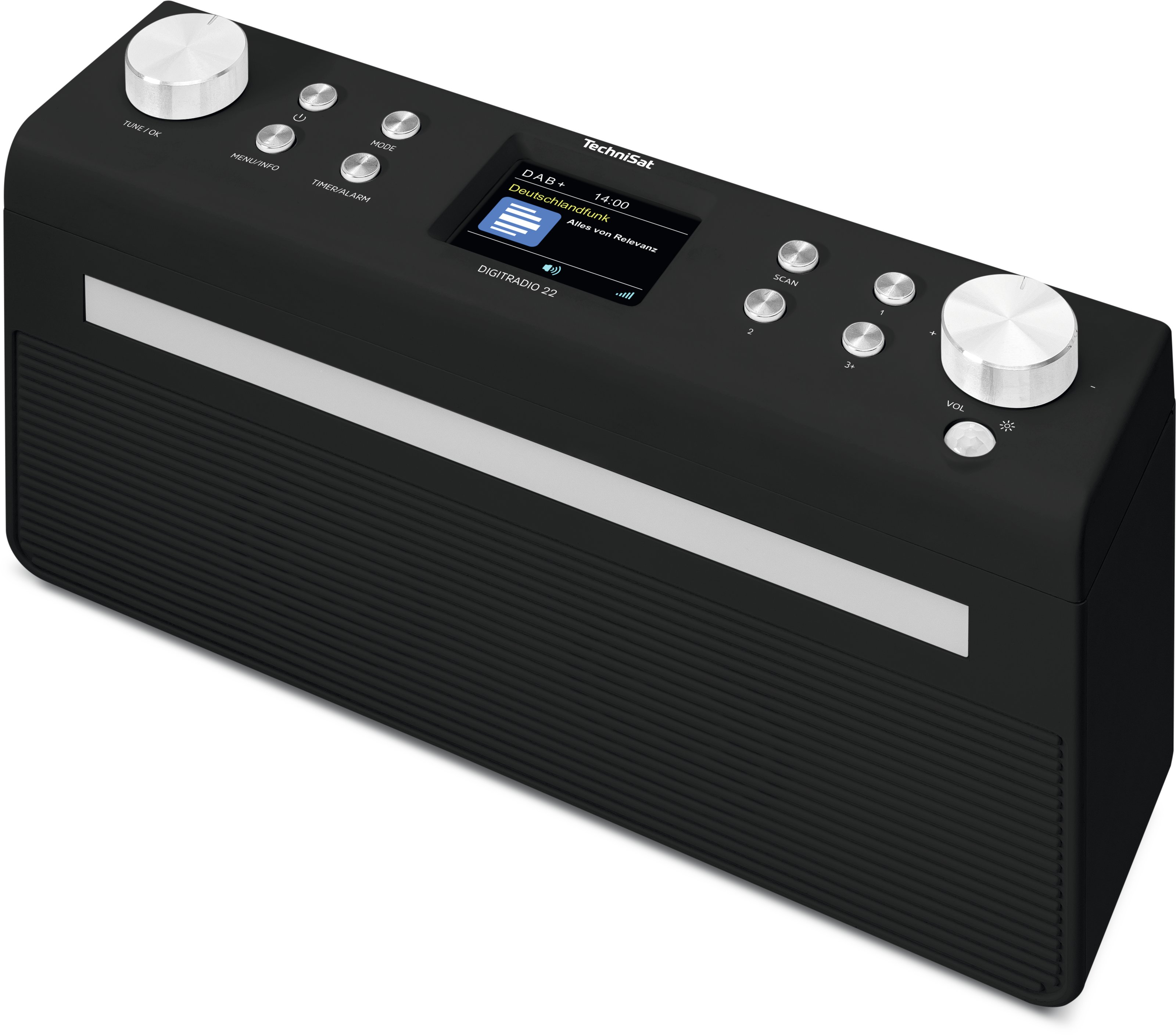 Radio digitale 22 nera FM DAB+