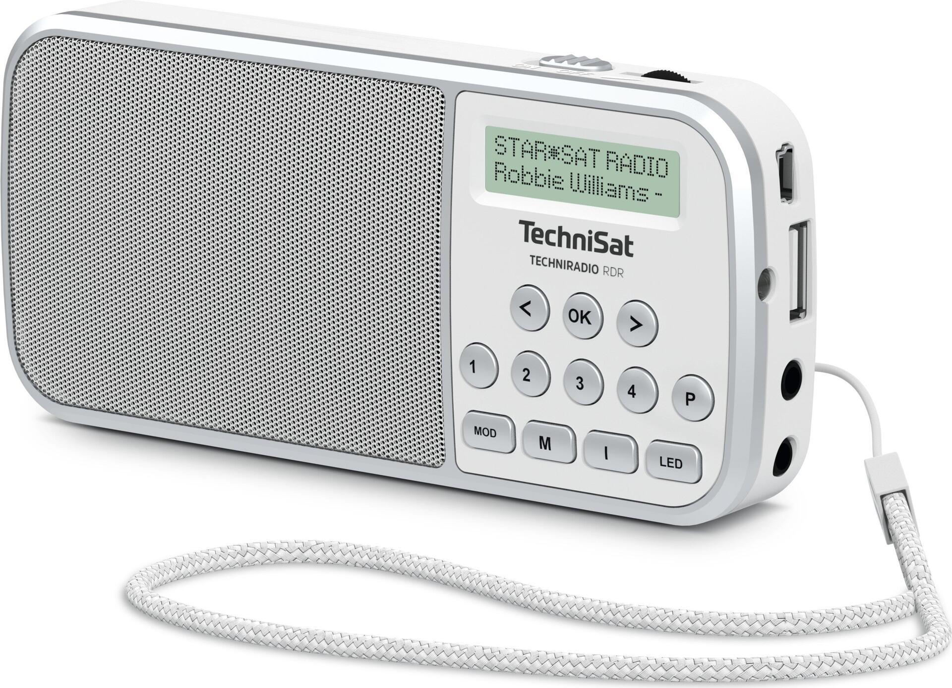 Techniradio RDR White