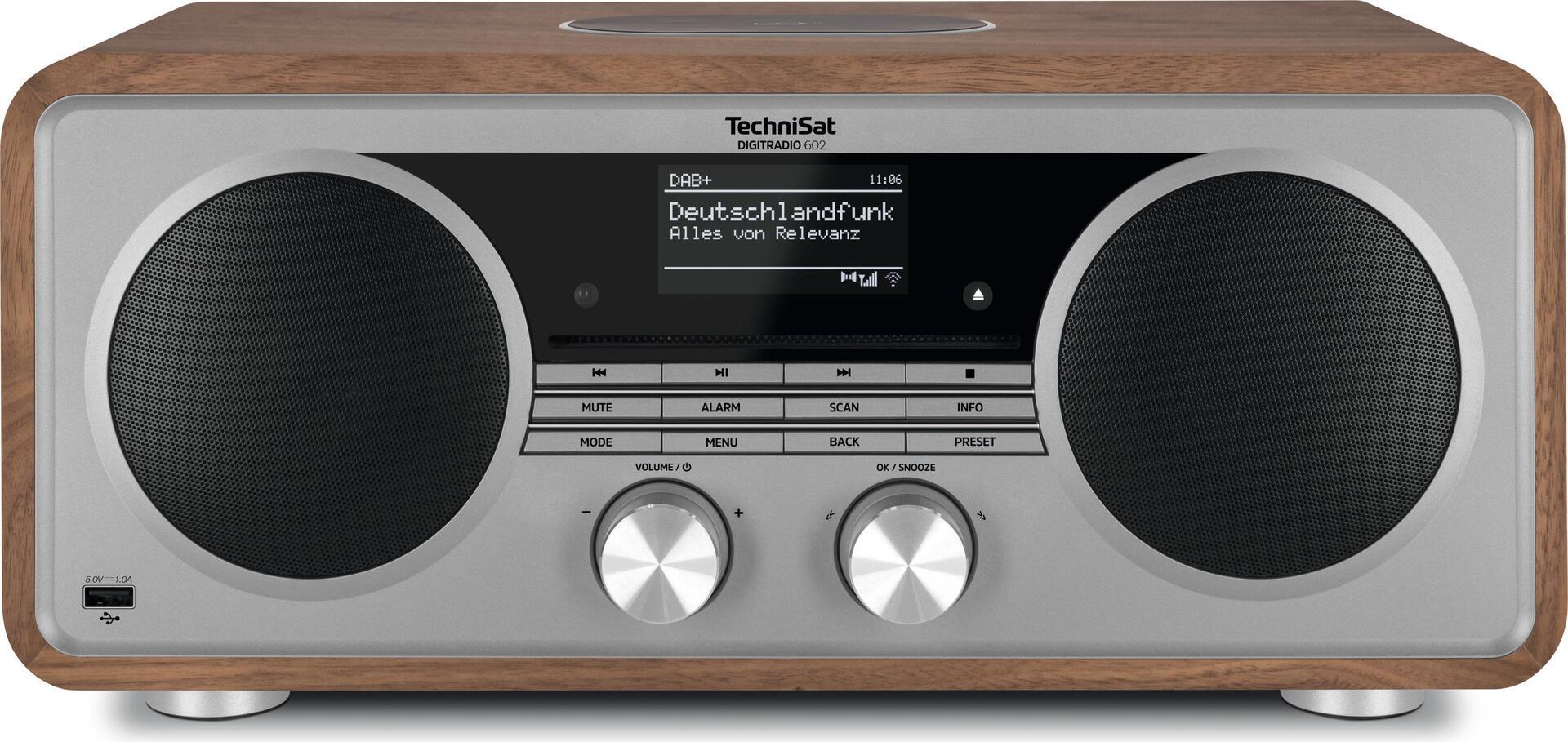 Digitradio 602 Walnut/Silver