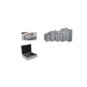 Case multifunzionale Alumaxx "Stratos V", argento realizzato in alluminio, per tecnici di stoccaggio e trasporto (45139)