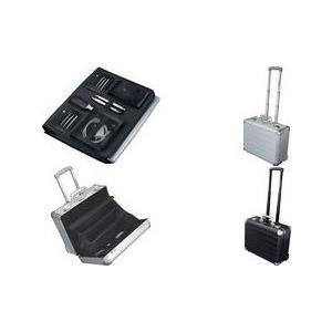 Valigia pilota ALUMAXX fino a 39,6 cm (15,6 pollici) in alluminio nero opaco