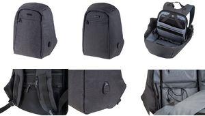 Zaino Lightpak Safepak Antracite fino a 38,1 cm (15 pollici)