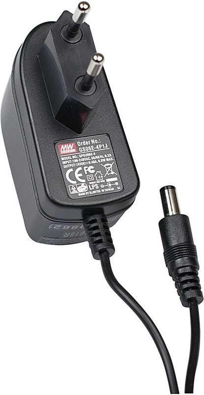 Alimentatore plug-in medio, tensione fissa GS06E-4P1J 15 V/DC 400 MA 6 W (GS06E-4P1J)