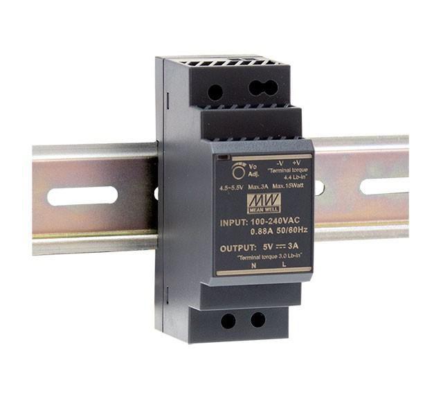 Alimentatore per guida DIN 24 V 15 A 30 W Mean Well Produttore EFB-Elektronik (HDR-30-24)