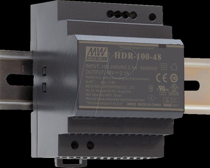 Alimentazione 100 watt per ex-6100poe (HDR-100-48)