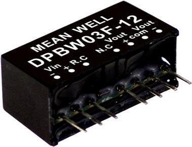 DPBW06G -05, 18 - 75 V, 6 W, 5 V, 0,6 A, 0,6 A, 2576 pezzi 2576