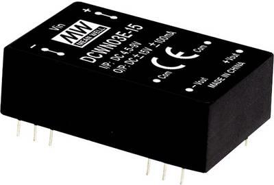 MEAN WELL DCWN03B-15 alimentatore e convertitore di tensione 3 W (DCWN03B-15)