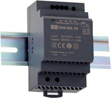 MEAN WELL DDR-60L-15 alimentatore e convertitore di tensione 60 W (DDR-60L-15)
