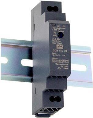 MEAN WELL DDR-15G-15 alimentatore e convertitore di tensione 15 W (DDR-15G-15)
