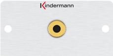 Kindermann 7444000811. Tipo di cespuglio: 3,5 mm, quantità del modulo (max): 1 modulo (E). Colore del prodotto: alluminio, mat