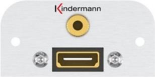 Kindermann 7441000589 Presa HDMI 35 mm in alluminio (7441000589)