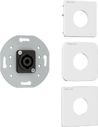 Kindermann 7456000413 Speakon Nero - Presa Bianca (7456000413)