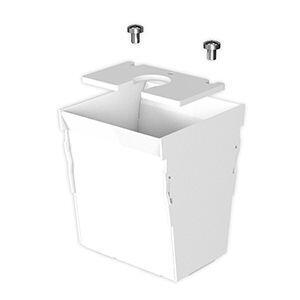 Kindermann Konnect flex 45 - uscita cavo - a filo superficie