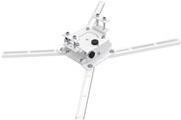 Kindermann - Componente di assemblaggio (supporto proiettore) - Alluminio - Soffitto coperto