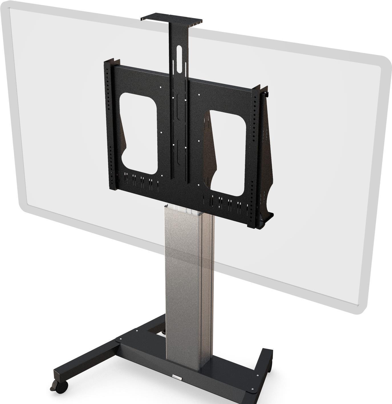 Kindermann - Kit di fissaggio (staffa, scaffale) - per la telecamera - Black, Ral 9005 - STALLET ASSOLARE - Per P/N: 4013000101