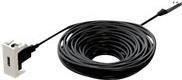 Kindermann Connect Flex 45 Click - High Speed - Cavo HDMI con Ethernet - Pannello femminile HDMI Montato a livello di Micro HDM