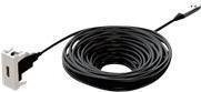 Kindermann Connect Flex 45 Click - High Speed ​​- Cavo HDMI con Ethernet - 15,0 m - fibra di rame ibrido/carbonio - cavo ot
