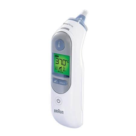 Braun ThermoScan 7 Termometro a contatto Bianco Orecchio Pulsanti