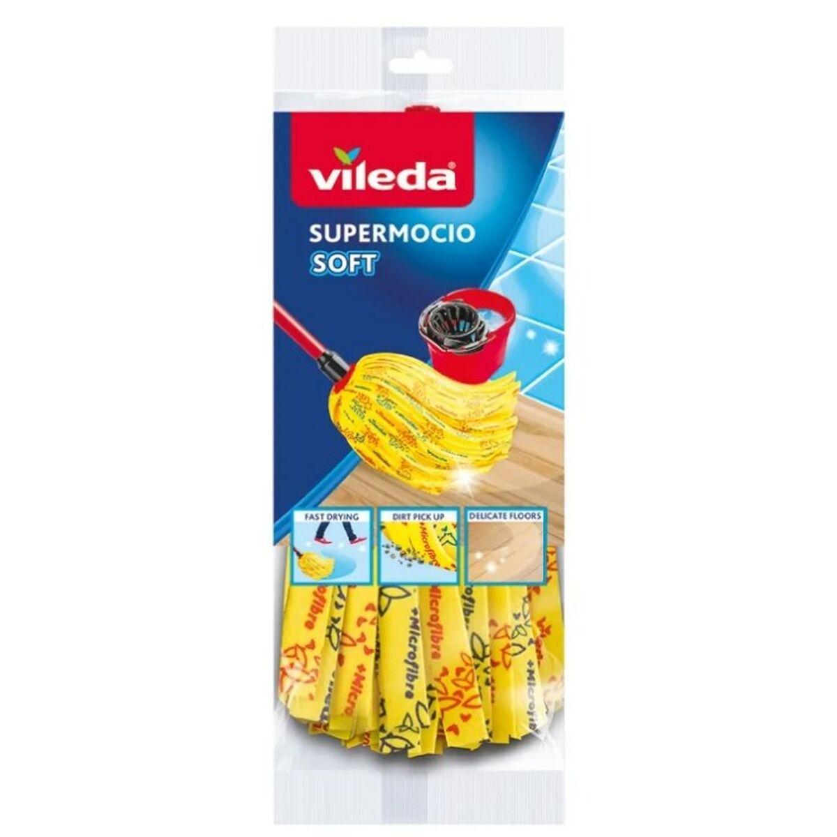 Spazzolone Vileda Supermocio Soft Giallo Nero